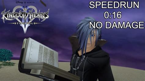 Ps Kingdom Hearts Ii Final Mix Critical Mode Data Zexion Speedrun