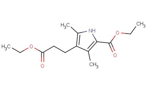 54278 10 3 5 Ethoxycarbonyl 2 4 Dimethyl 1H Pyrrole 3 Propanoic Acid