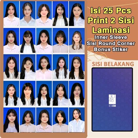 Jual JKT48 Kebun Binatang Saat Hujan PhotoCard Set 25 Pcs Photobook