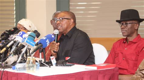 Peter Obi Rejects Outcome Of 2023 Presidential Election Full Speech