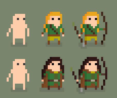 The Legend Of The Holy Pixel Pixel Art Games Pixel Art Characters