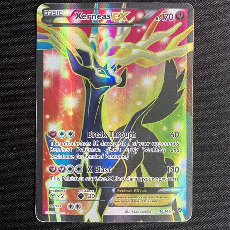 Pok Mon Tcg Xerneas Ex Black Star Promo Holo Rare Ebay