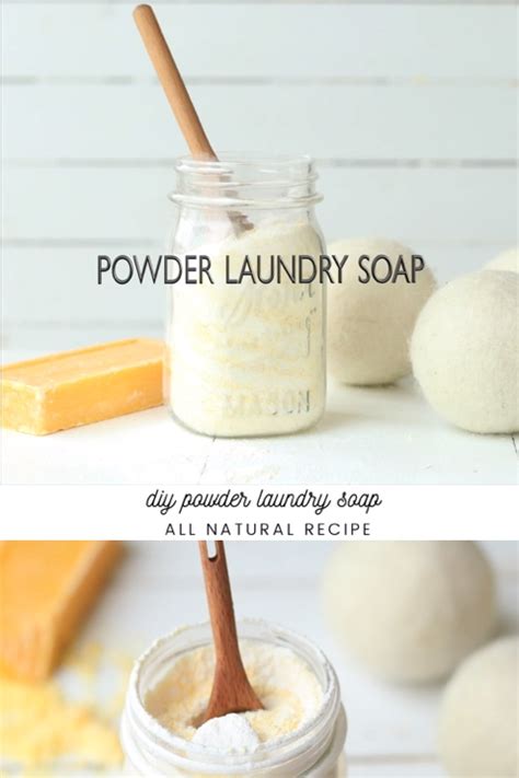 Homemade Powder Laundry Soap Artofit