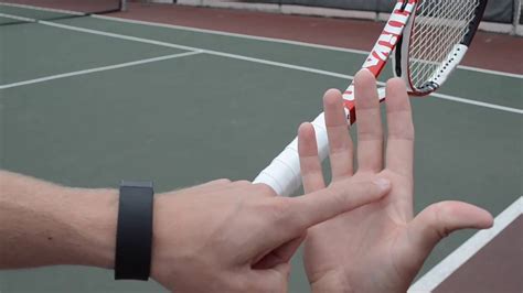 Tennis Serve Grip Diagram