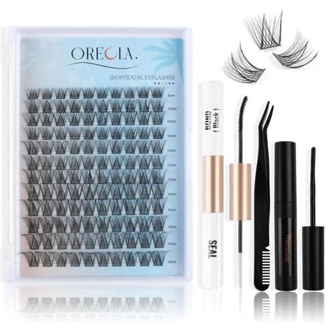 Ensemble De Cils Individuels 120PCS Cluster Lashes Kit D Extensions De