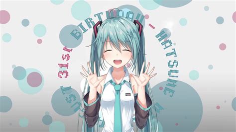 Hatsune Miku Birthday Live Wallpaper Setlivewallpaper