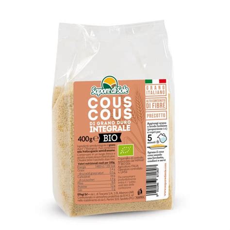 Couscous Integrale Biologico Italiano