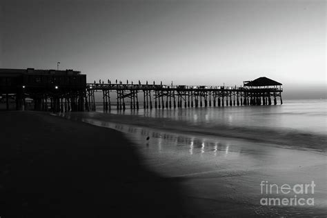 Historic Fishing Pier At Cocoa Beach Photograph by Brenda Guiles Harle | Pixels