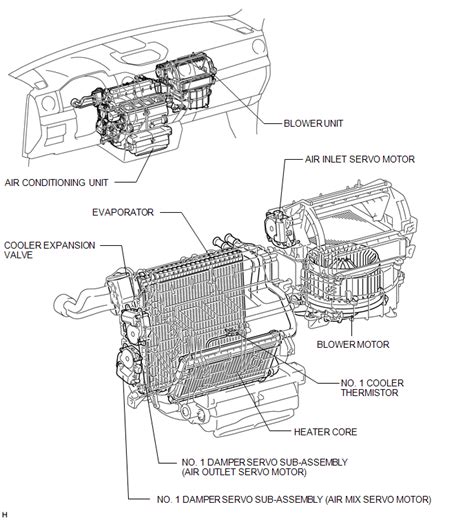 Toyota Tundra Service Manual Parts Location Air Conditioning System