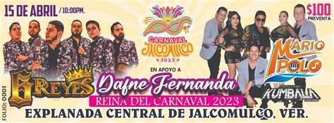 Concierto En Apoyo A Dafne Fernada Reina Del Carnaval De Jalcomulco