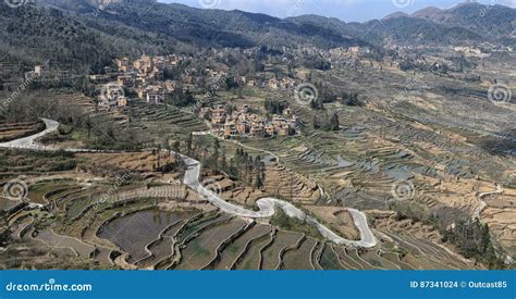 YuanYang Rice Terraces In Yunnan, China, One Of The Latest UNESCO World ...