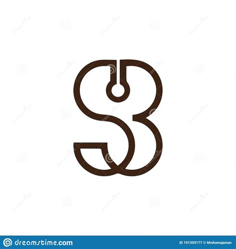 Modelo De Design De Vetor De Logotipo Sb Inicial Ou Bs Logo Ilustra O