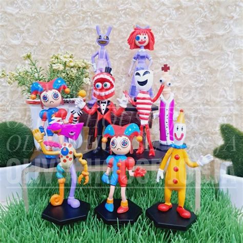 Jual Action Figure Set The Amazing Digital Circus 9in1 Figurin Pomni Digital Circus 9pcs