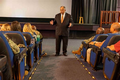 Secretary Of The Navy Carlos Del Toro Meets With Members Of The Navy