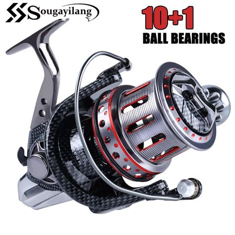 Sougayilang Fishing Baitcasting Reel 11 1BB Shielded Stainless Steel