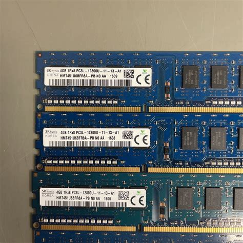 Z65 SK hynix PCメモリ 4GB 1Rx8 PC3L 12800U 49枚 4GB 売買されたオークション情報yahooの商品