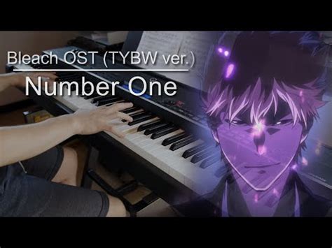 Piano Sheet Bleach Ost Number One Tybw Ver