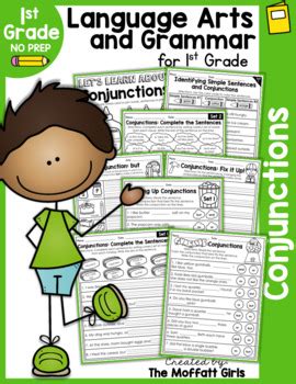 Conjunctions No Prep Packet By The Moffatt Girls Tpt