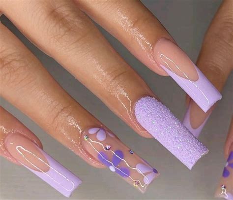 Pin By Basyc On Trendy Nails Lavender Nails Lilac Nails Purple