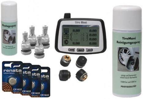 TireMoni Tpms TM 240 Rundum Sorglos Paket Reifendruck Kontrollsystem