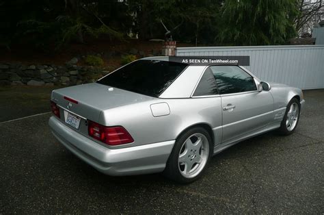 2002 Mercedes Benz Sl500 Base Convertible 2 Door 5 0l