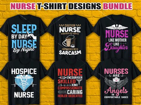 Nurse T Shirt Designs Bundle Nurse Shirt Designs Bundle