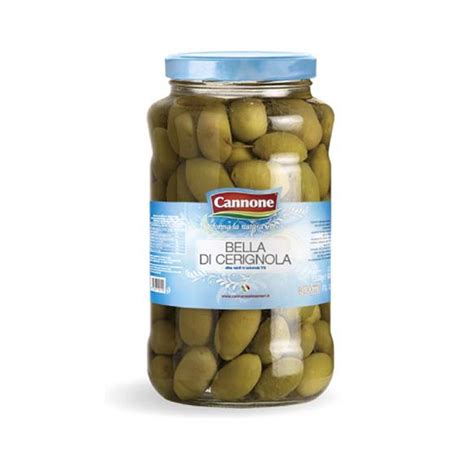 Olive Bella Di Cerignola Giganti 79 Verdi In Salamoia Vaso Da 3100