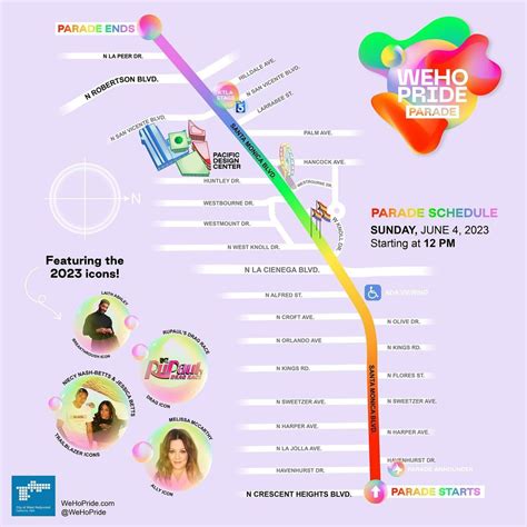 Weho Pride Parade Road Closures And Route