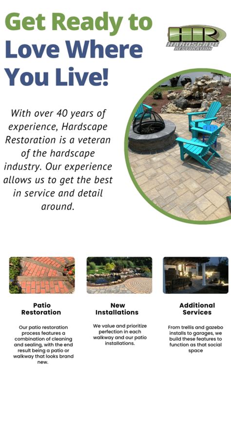 Get Ready To Love Where You Live Hardscape Restoration