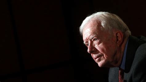 Fr Herer Us Pr Sident Jimmy Carter Muss F R Eingriff Ins Krankenhaus