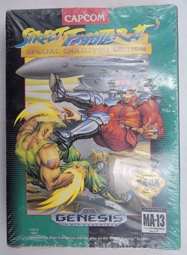 Street Fighter Ii Special Champion Edition Sega Genesis 1993 For