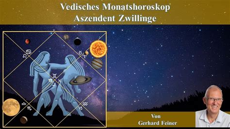 Aszendent Zwilling November 2023 Vedisches Monatshoroskop YouTube