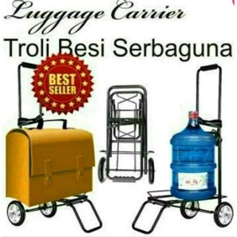 Jual Troli Lipat Besi Pengangkut Barang Serbaguna Galon Elpiji Gas