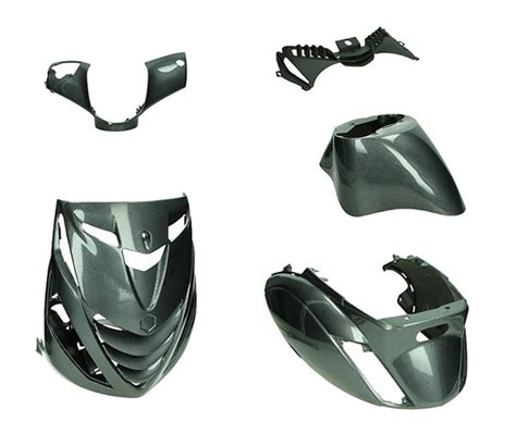 Kappenset Model Sp Evo Piaggio Zip Carbon Glans Dmp Delig M