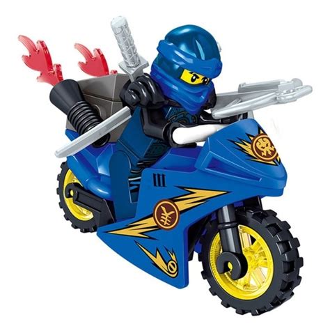 Kit C 8 Bonecos Compatível C Lego Ninjago Motos Minifigures MercadoLivre