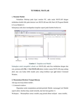 Tutorial Matlab PDF