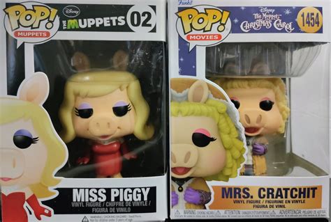 The Muppets Miss Piggy and Miss Piggy as Mrs Cratchit - Etsy