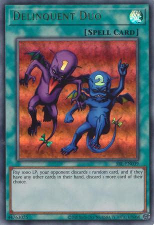 Delinquent Duo Spell Ruler Th Anniversary Yugioh Trollandtoad