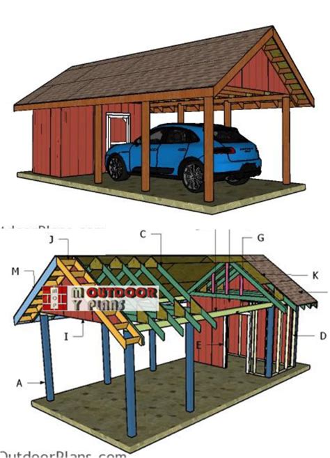 DIY Carport on A Budget - Blitsy