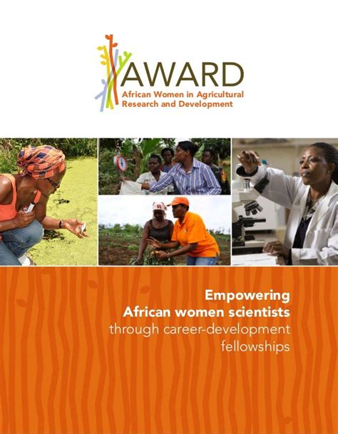 Award Empowering African Women Scientists Through Career Development