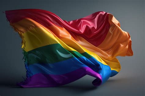 Premium Photo | Illustration of the lgbtq flag and its impact on ...