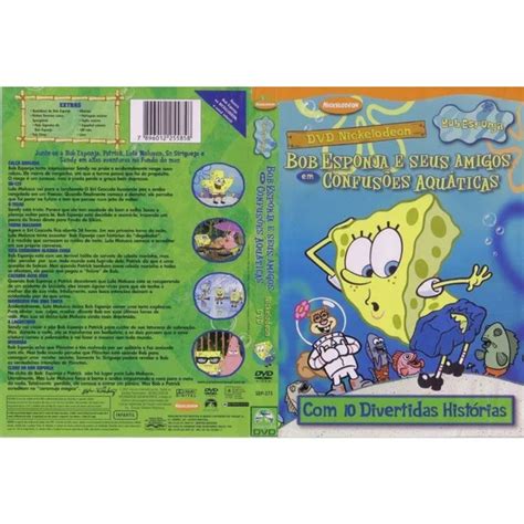 Bob Esponja E Seus Amigos Confusoes Aquaticas Dvd Original Lacrado