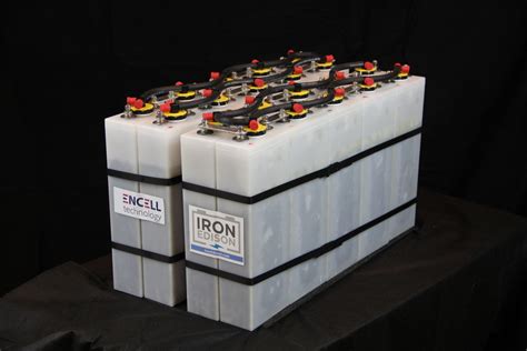 Iron Edison Battery Now Offers Nickel Iron Batteries Made In The Usa