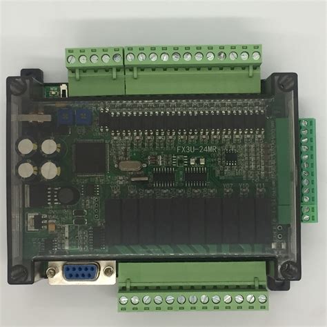 Board Plc Mitsubishi Fx3u 24mr 6ad 2da