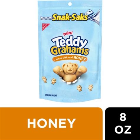 Teddy Grahams Honey Graham Snacks Snak Sak 8 Oz Ralphs