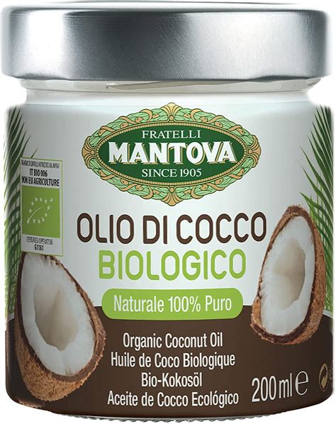 Wellness Grocer Mantova Fratelli Olio Di Cocco Biologico Ml Fairmart