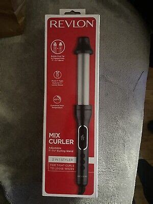 Revlon Expandable Adjustable Curling Iron Wand Mix Curler Ebay