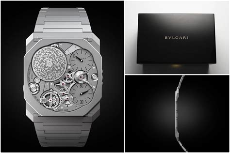 Bulgari’s record-setting ultra-thin Octo Finissimo Ultra watch comes ...