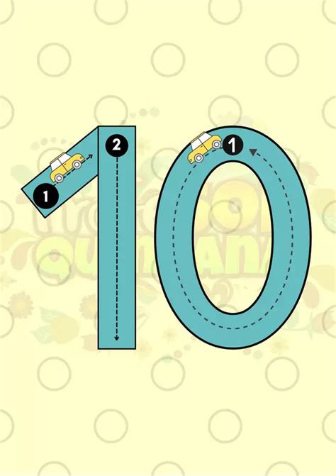 Números Y Trazos Del 10 Al 20 Profesocial