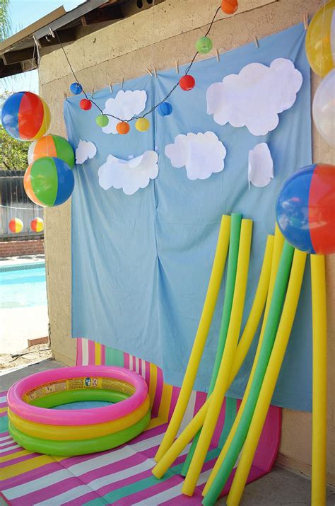 Beach Ball Birthday Beach Ball First Birthday Catch My Party